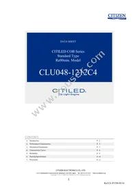 CLU048-1212C4-273H5K2 Datasheet Cover