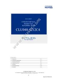 CLU048-1212C4-653M2K1 Cover