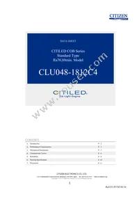 CLU048-1812C4-50AL7K3 Datasheet Cover
