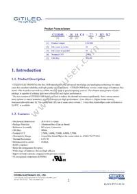 CLU048-1818C4-273H5K2 Datasheet Page 2