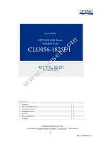 CLU056-1825C1-653M2G2 Datasheet Cover