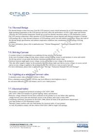 CLU058-3618C4-653M2K1 Datasheet Page 12