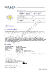 CLU711-1204C4-353H5K2 Datasheet Page 2