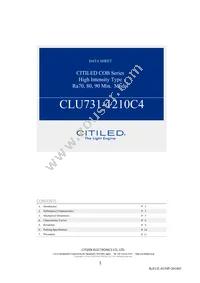 CLU731-1210C4-403H5K2 Datasheet Cover