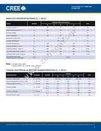 CLV6B-FKB-CN1R1J1BB7D3D3 Datasheet Page 2