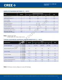 CLX6F-FKC-CK1N1D1BB7D3D3 Datasheet Page 2