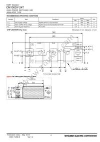 CM100DY-24A Datasheet Page 4