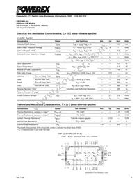 CM100MX-12A Datasheet Page 3