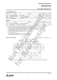 CM100RX-24A Datasheet Page 4