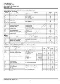 CM100RX-24S Datasheet Page 2