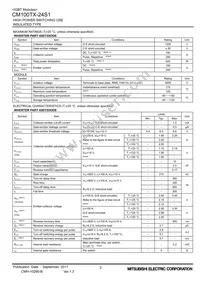 CM100TX-24S1 Datasheet Page 2