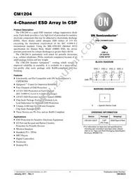 CM1204-03CP Datasheet Cover