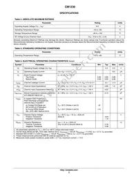 CM1230-04CP Datasheet Page 3