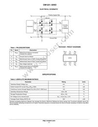 CM1231-02SO Datasheet Page 2