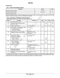 CM1235-08DE Datasheet Page 5