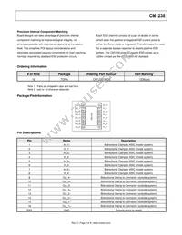 CM1238-08DE Datasheet Page 4