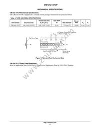 CM1242-07CP Datasheet Page 4