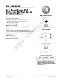 CM1263-02SE Datasheet Cover