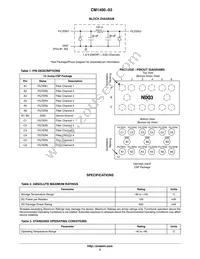 CM1400-03CP Datasheet Page 2