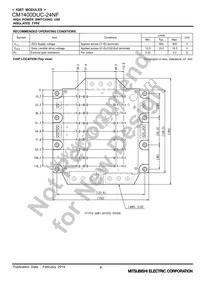 CM1400DUC-24NF Datasheet Page 4