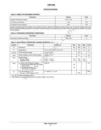 CM1406-08DE Datasheet Page 3