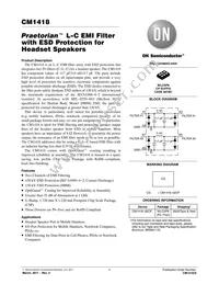 CM1418-02CP Datasheet Cover