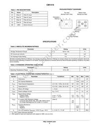 CM1419-02CP Datasheet Page 2