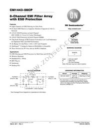 CM1443-08CP Datasheet Cover