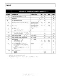 CM1450-06CP Datasheet Page 5