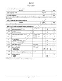 CM1451-08CP Datasheet Page 3