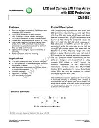 CM1452-04CP Datasheet Cover
