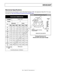 CM1453-04CP Datasheet Page 8