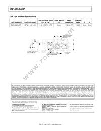 CM1453-04CP Datasheet Page 9