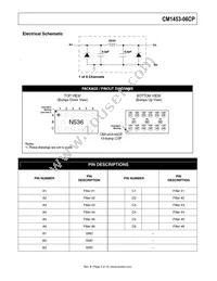 CM1453-06CP Datasheet Page 2