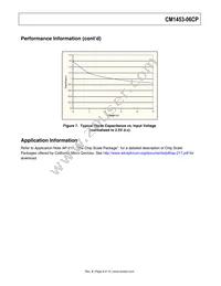 CM1453-06CP Datasheet Page 8