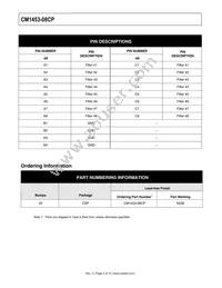 CM1453-08CP Datasheet Page 3