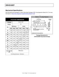 CM1453-08CP Datasheet Page 11