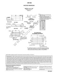 CM1460-08DE Datasheet Page 16