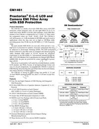 CM1461-08DE Datasheet Cover