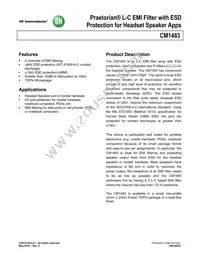 CM1483-02DE Datasheet Cover