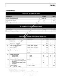 CM1483-02DE Datasheet Page 4