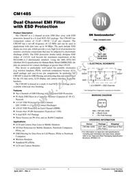 CM1485-02SE Datasheet Cover