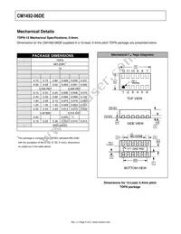 CM1492-06DE Datasheet Page 5