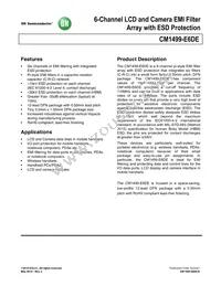 CM1499-E6DE Datasheet Cover