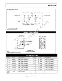 CM1499-E6DE Datasheet Page 2