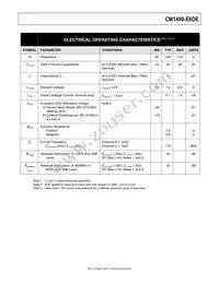 CM1499-E6DE Datasheet Page 4