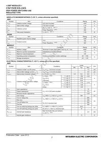 CM150EXS-24S Datasheet Page 2