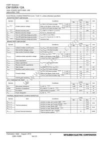 CM150RX-12A Datasheet Page 3