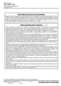 CM150RX-12A Datasheet Page 10