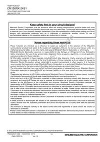 CM150RX-24S1 Datasheet Page 13